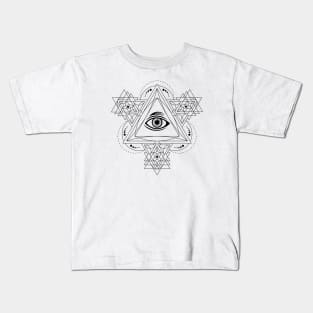 All Seeing Eye | Eye of Providence Kids T-Shirt